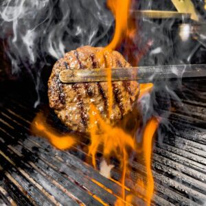 family case/ 36 hickory smoked burgers