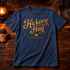 hickory hug tshirt muted navy